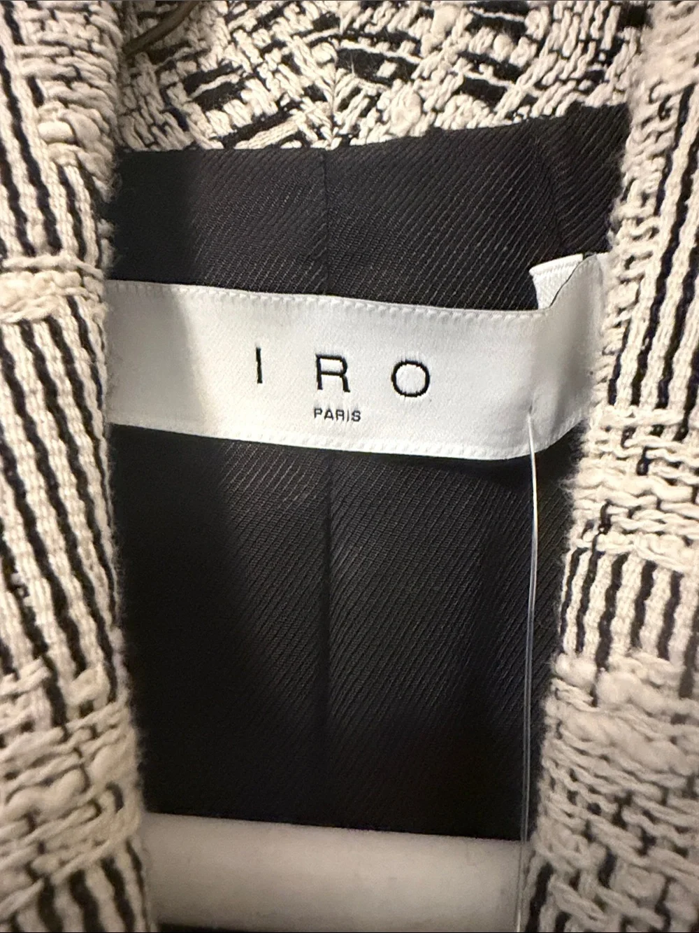 IRO structured sleeveless